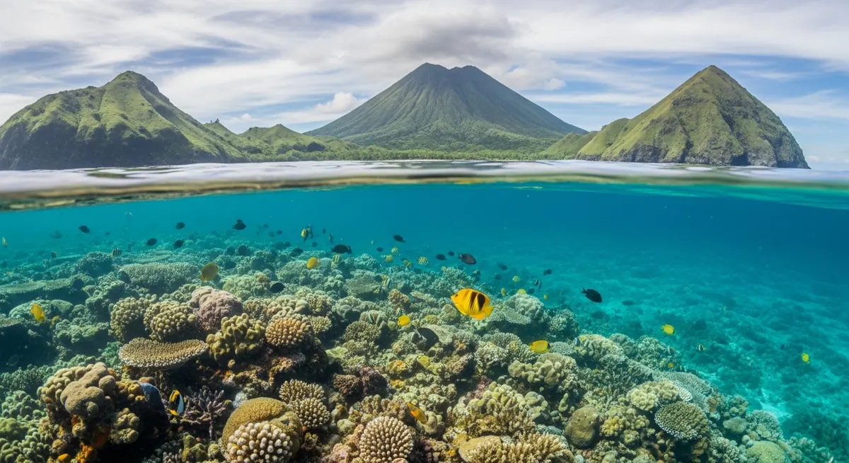 Exploring the coral reefs of the Banda Islands and conservation