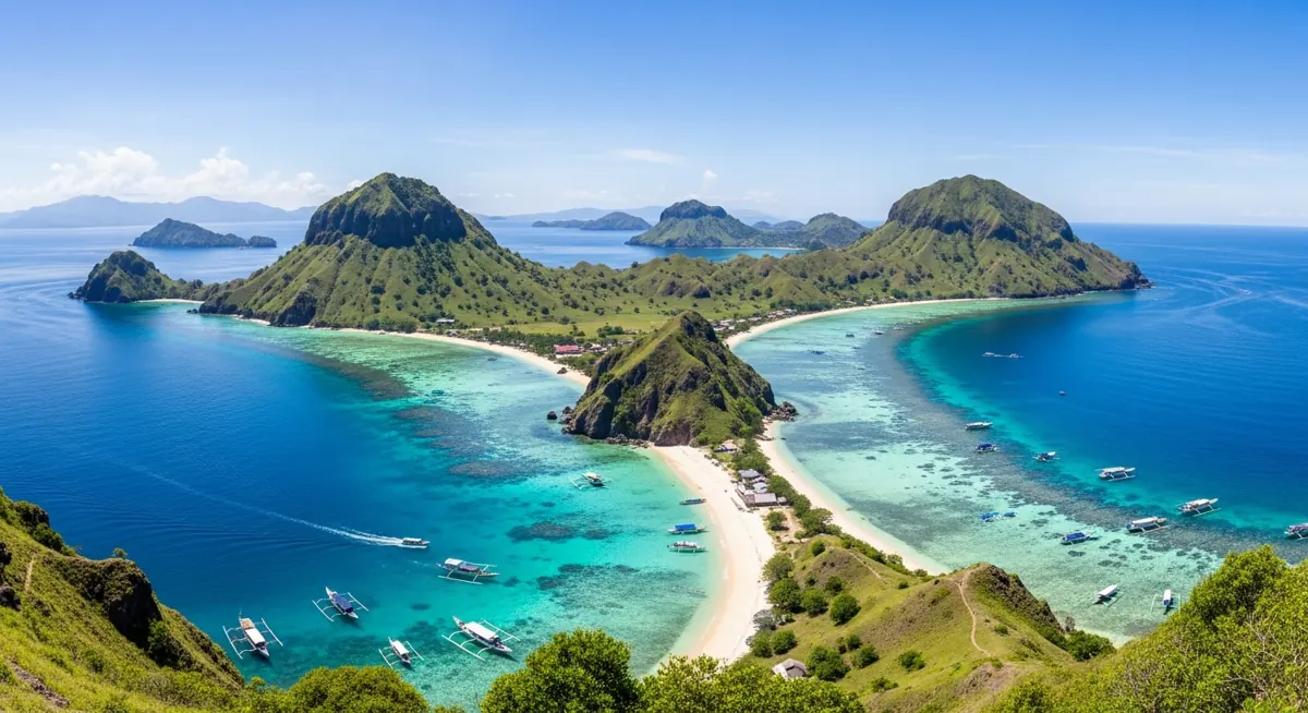 Overview of iconic dive sites in the Banda Sea
